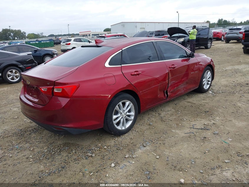 2018 CHEVROLET MALIBU LT - 1G1ZD5ST7JF159069