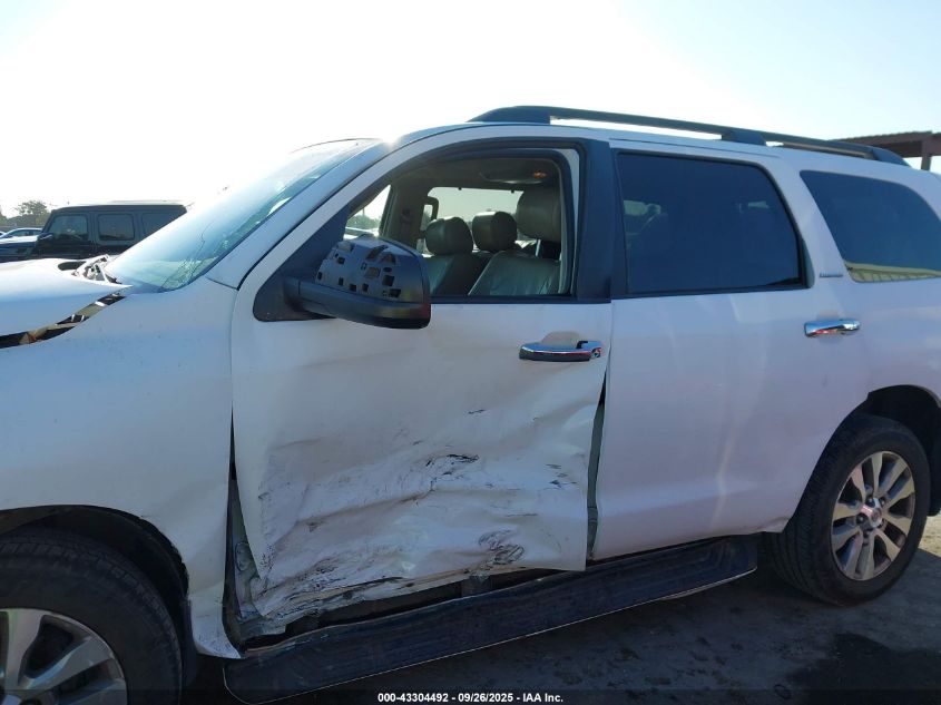 2008 Toyota Sequoia Limited 5.7L V8 VIN: 5TDBY68AX8S002896 Lot: 43304492