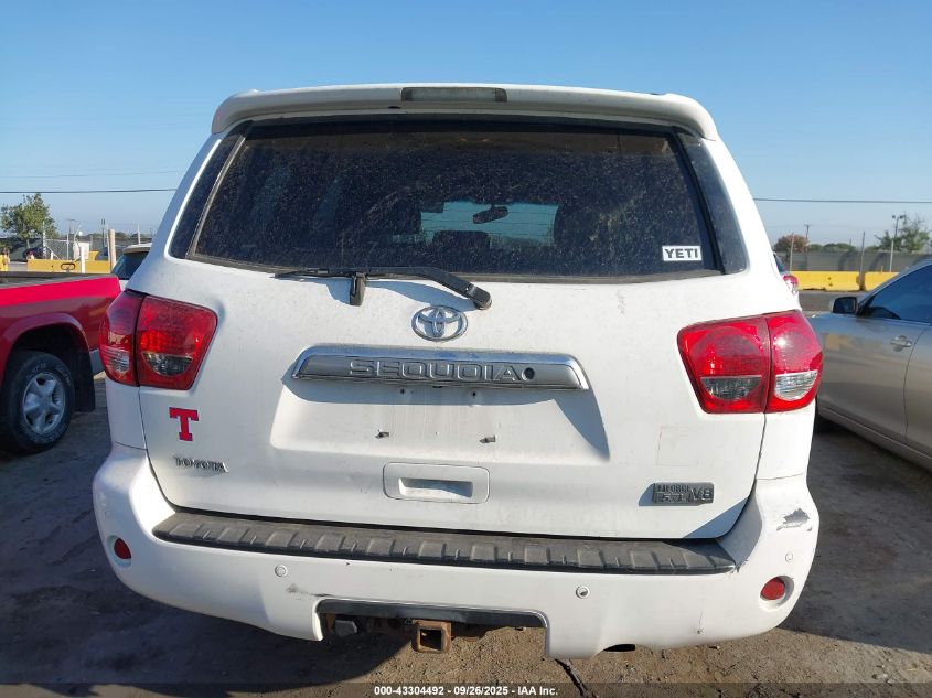 2008 Toyota Sequoia Limited 5.7L V8 VIN: 5TDBY68AX8S002896 Lot: 43304492