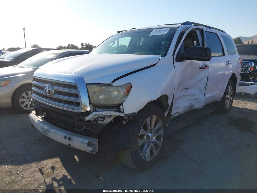 2008 Toyota Sequoia Limited 5.7L V8 VIN: 5TDBY68AX8S002896 Lot: 43304492