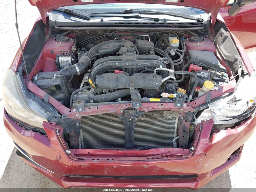 2015 SUBARU IMPREZA 2.0I JF1GJAA69FH015777