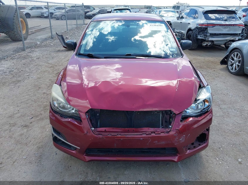 2015 SUBARU IMPREZA 2.0I JF1GJAA69FH015777