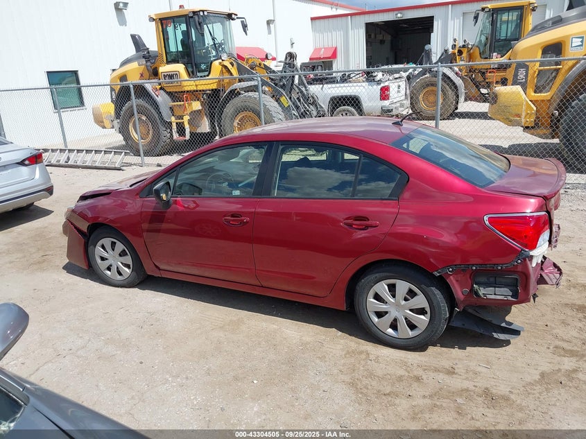 2015 SUBARU IMPREZA 2.0I JF1GJAA69FH015777