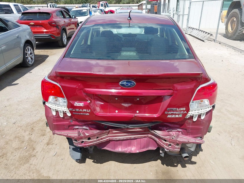 2015 SUBARU IMPREZA 2.0I JF1GJAA69FH015777