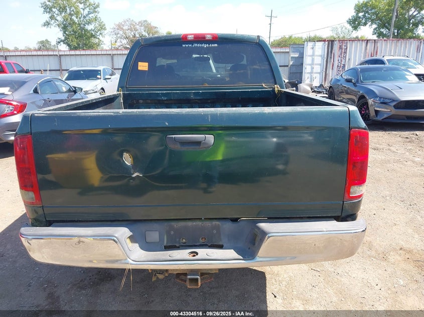 2002 Dodge Ram 1500 St VIN: 3D7HA18N52G201404 Lot: 43304516