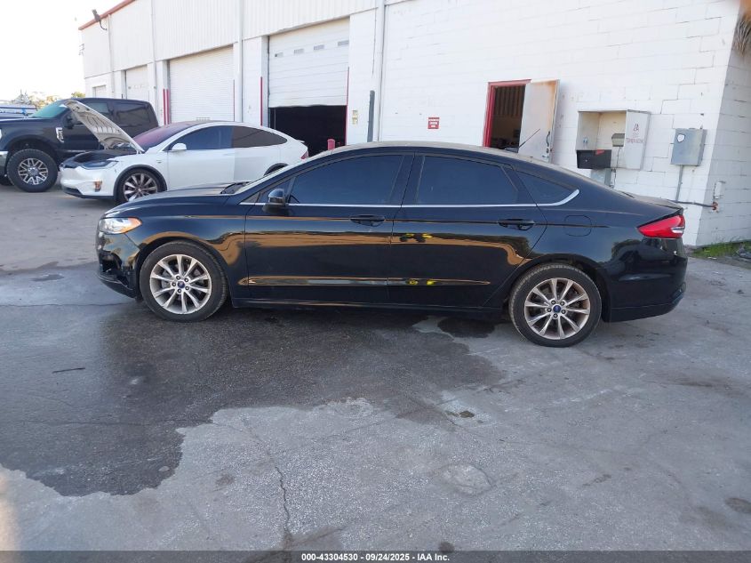 2017 Ford Fusion Se VIN: 3FA6P0HD1HR262544 Lot: 43304530