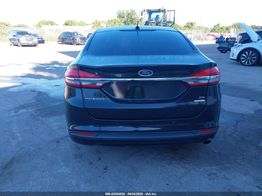 2017 Ford Fusion Se VIN: 3FA6P0HD1HR262544 Lot: 43304530