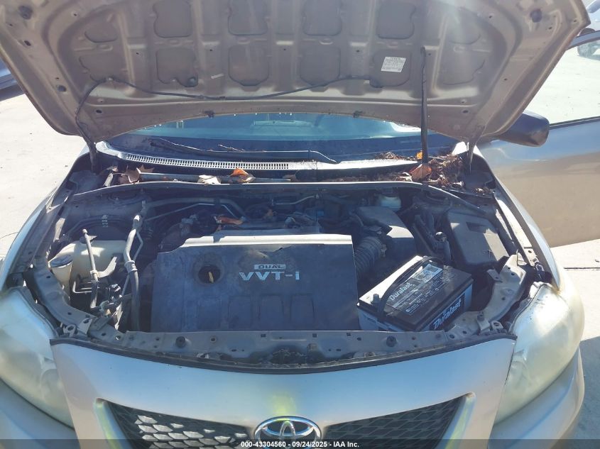 2010 Toyota Corolla VIN: 1NXBU4EE8AZ189947 Lot: 43304560