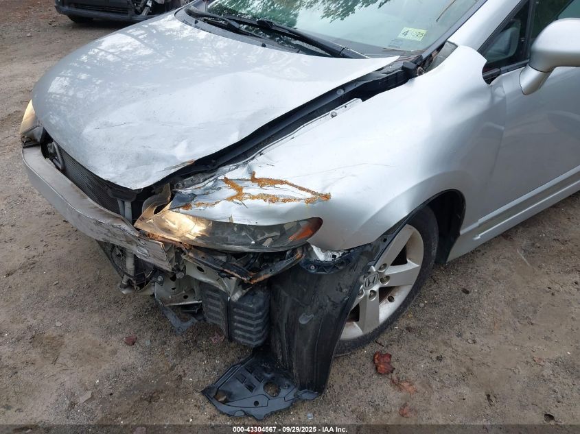 2008 Honda Civic Ex VIN: 1HGFA15878L099374 Lot: 43304567