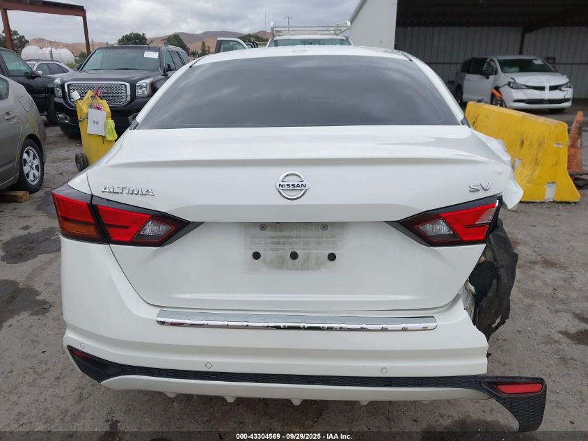 2022 Nissan Altima Sv Fwd VIN: 1N4BL4DV8NN303315 Lot: 43304569