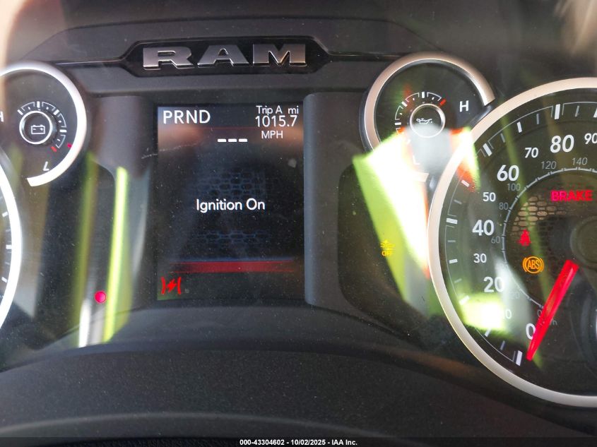 2025 Ram 2500 Tradesman 4X4 8' Box VIN: 3C6UR5HJ1SG530534 Lot: 43304602