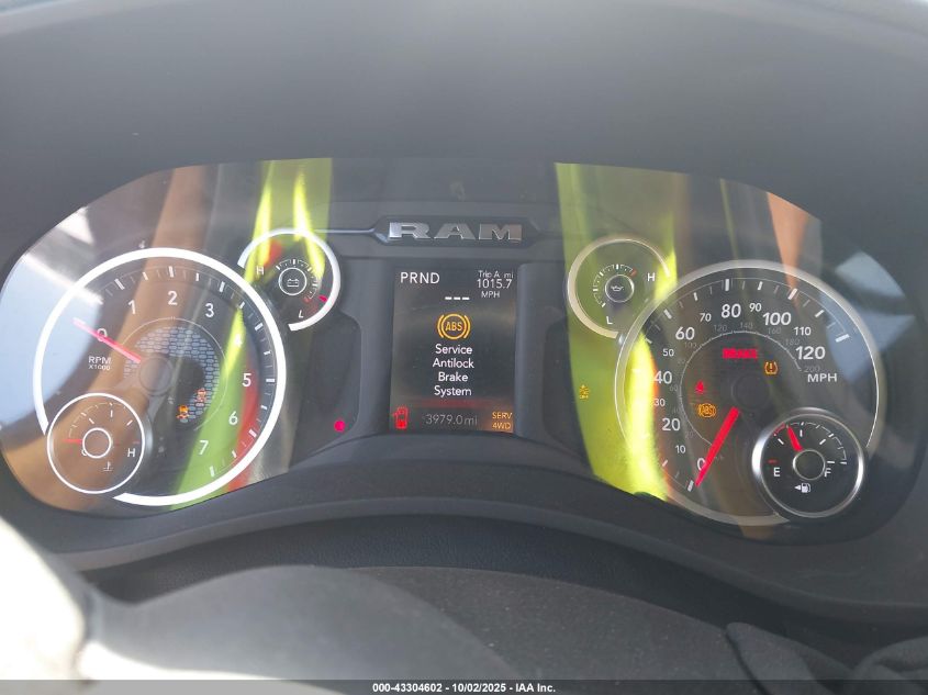 2025 Ram 2500 Tradesman 4X4 8' Box VIN: 3C6UR5HJ1SG530534 Lot: 43304602