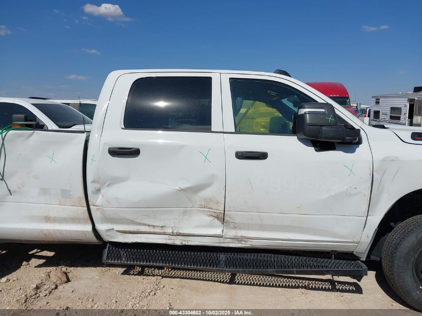 2025 Ram 2500 Tradesman 4X4 8' Box VIN: 3C6UR5HJ1SG530534 Lot: 43304602