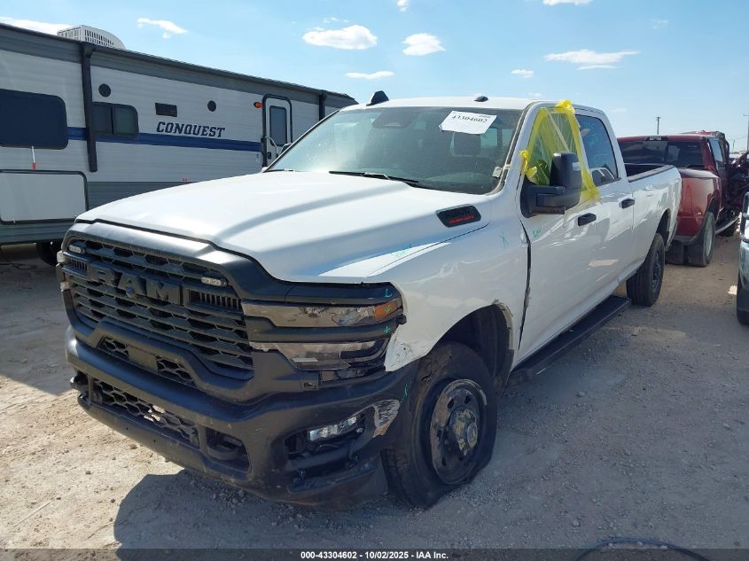2025 Ram 2500 Tradesman 4X4 8' Box VIN: 3C6UR5HJ1SG530534 Lot: 43304602