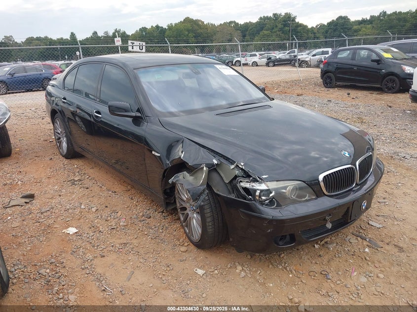 WBAHN83557DT70726 2007 BMW 750Li auction photo 1