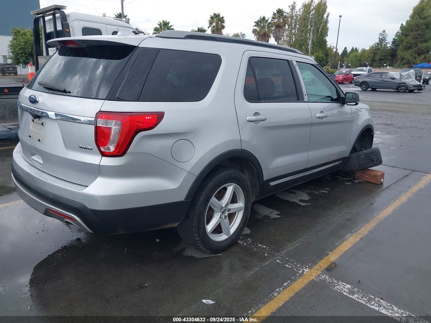 2016 FORD EXPLORER XLT - 1FM5K8D84GGC88861