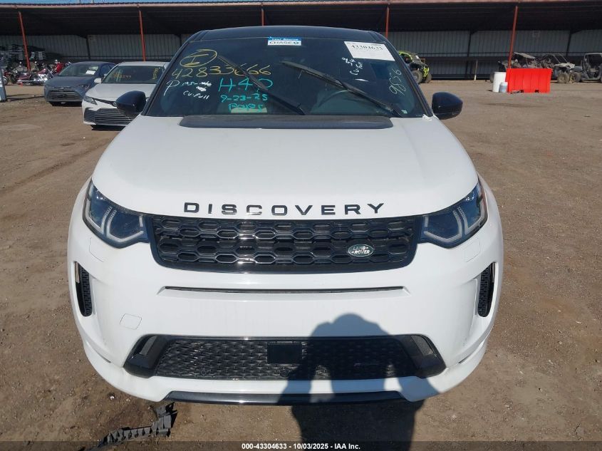 2023 Land Rover Discovery Sport S R-Dynamic VIN: SALCT2FX5PH919856 Lot: 43304633