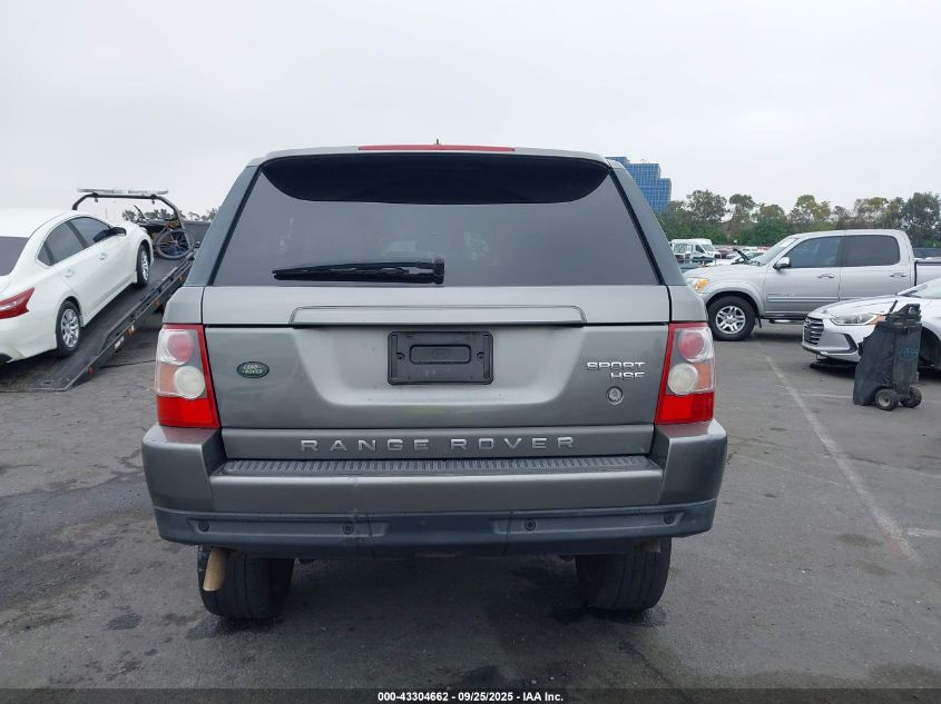 2008 Land Rover Range Rover Sport Hse VIN: SALSK25428A180123 Lot: 43304662