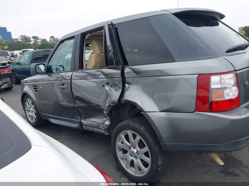 2008 Land Rover Range Rover Sport Hse VIN: SALSK25428A180123 Lot: 43304662