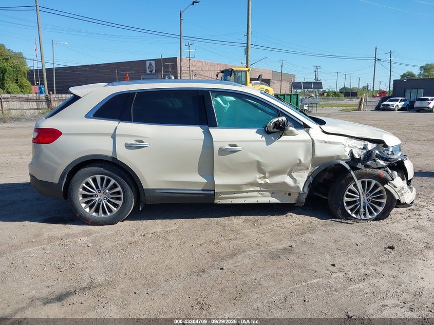 2016 LINCOLN MKX SELECT - 2LMTJ8KR5GBL84337