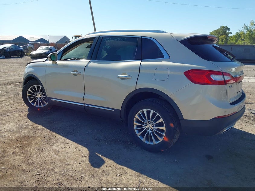 2016 LINCOLN MKX SELECT - 2LMTJ8KR5GBL84337