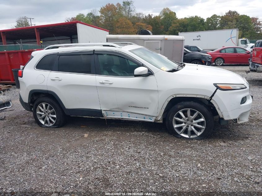 2014 Jeep Cherokee Limited VIN: 1C4PJMDS0EW114244 Lot: 43304714