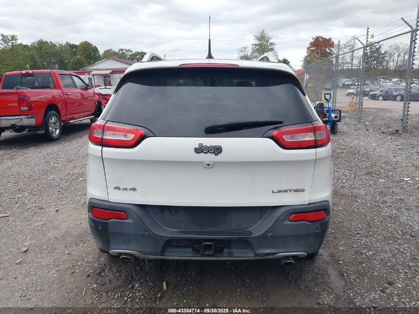 2014 Jeep Cherokee Limited VIN: 1C4PJMDS0EW114244 Lot: 43304714