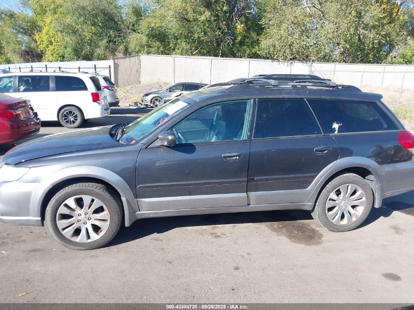 2009 Subaru Outback 2.5I Limited VIN: 4S4BP66C697313241 Lot: 43304720