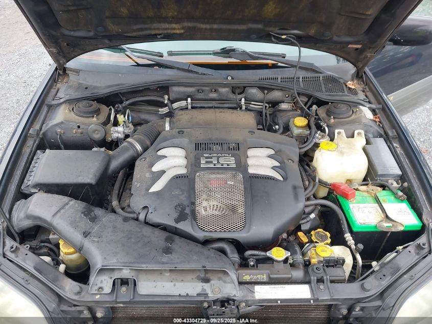 2003 Subaru Outback H6-3.0 Vdc VIN: 4S3BH896237653738 Lot: 43304729