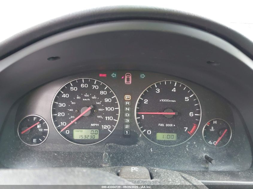 2003 Subaru Outback H6-3.0 Vdc VIN: 4S3BH896237653738 Lot: 43304729