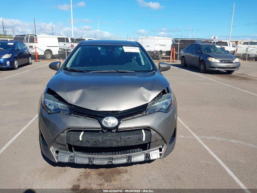 2018 Toyota Corolla Le VIN: 5YFBURHE2JP764120 Lot: 43304742