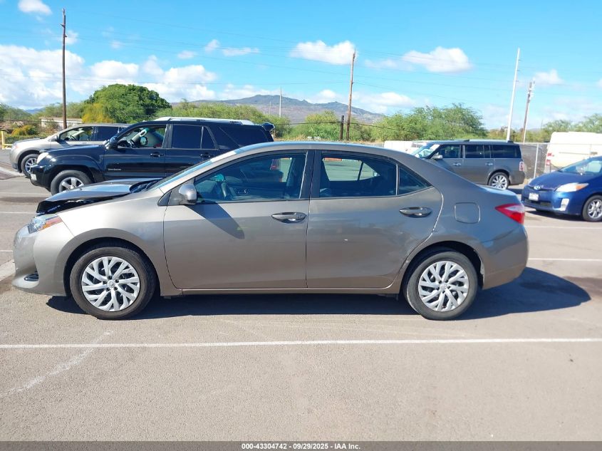 2018 Toyota Corolla Le VIN: 5YFBURHE2JP764120 Lot: 43304742