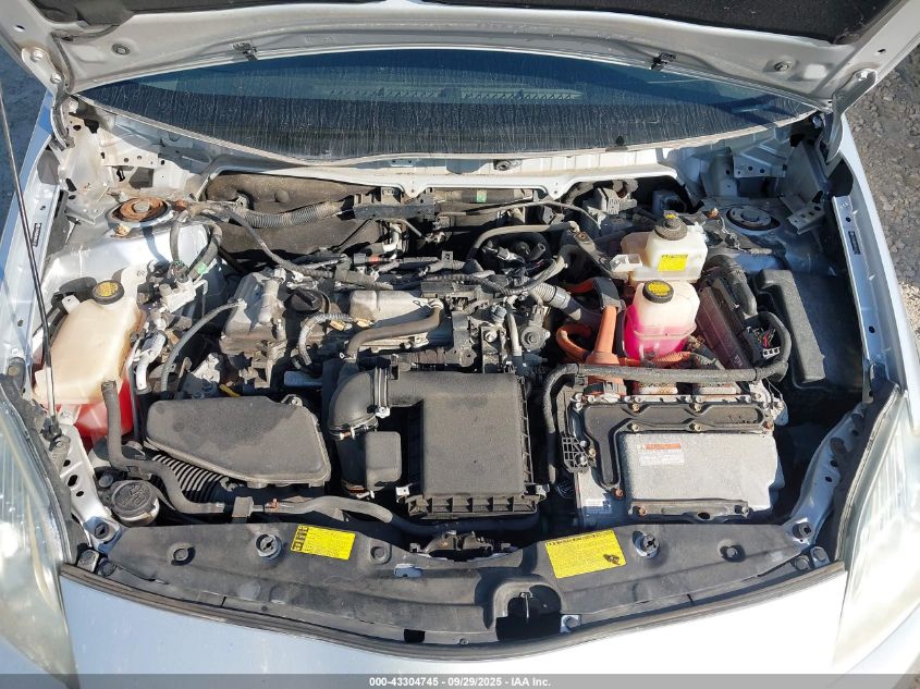 2011 Toyota Prius Four VIN: JTDKN3DU9B5314714 Lot: 43304745