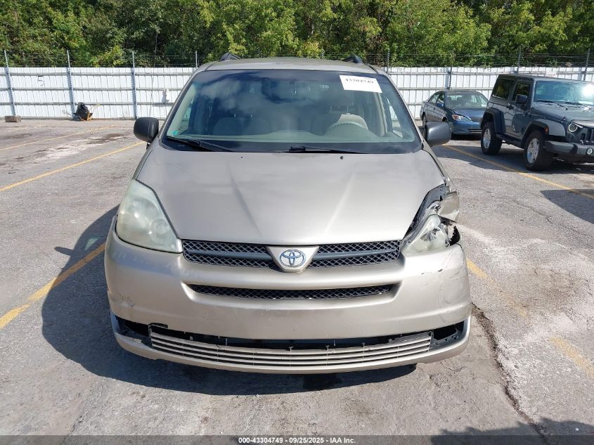 2004 Toyota Sienna Le VIN: 5TDZA23CX4S143384 Lot: 43304749