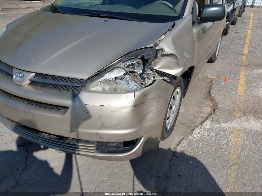 2004 Toyota Sienna Le VIN: 5TDZA23CX4S143384 Lot: 43304749