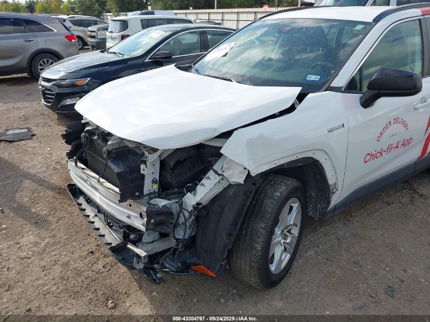 2021 Toyota Rav4 Hybrid Le VIN: 4T3LWRFV9MU026939 Lot: 43304767