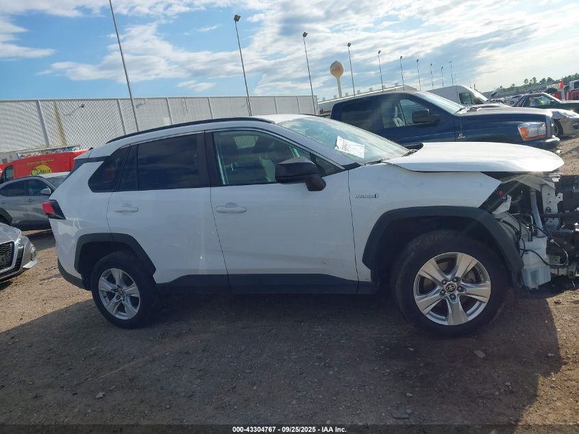 2021 Toyota Rav4 Hybrid Le VIN: 4T3LWRFV9MU026939 Lot: 43304767