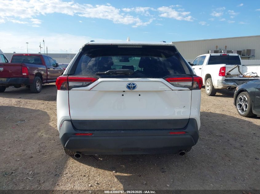 2021 Toyota Rav4 Hybrid Le VIN: 4T3LWRFV9MU026939 Lot: 43304767