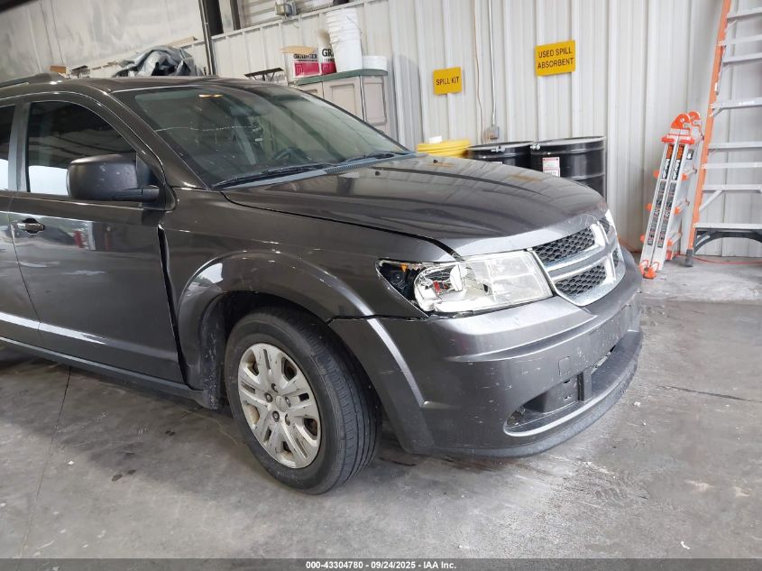 2016 Dodge Journey Se VIN: 3C4PDCAB0GT169131 Lot: 43304780