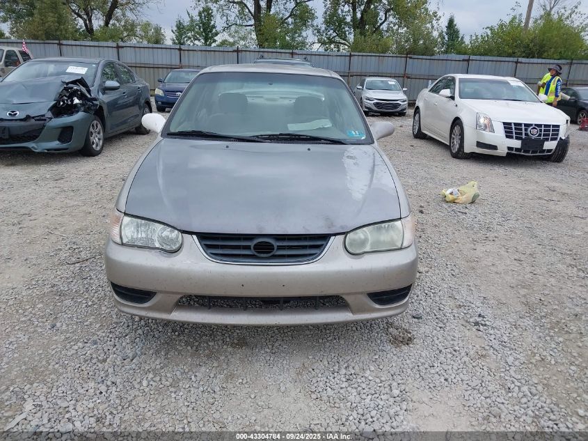 2002 Toyota Corolla Le VIN: 1NXBR12E52Z637910 Lot: 43304784