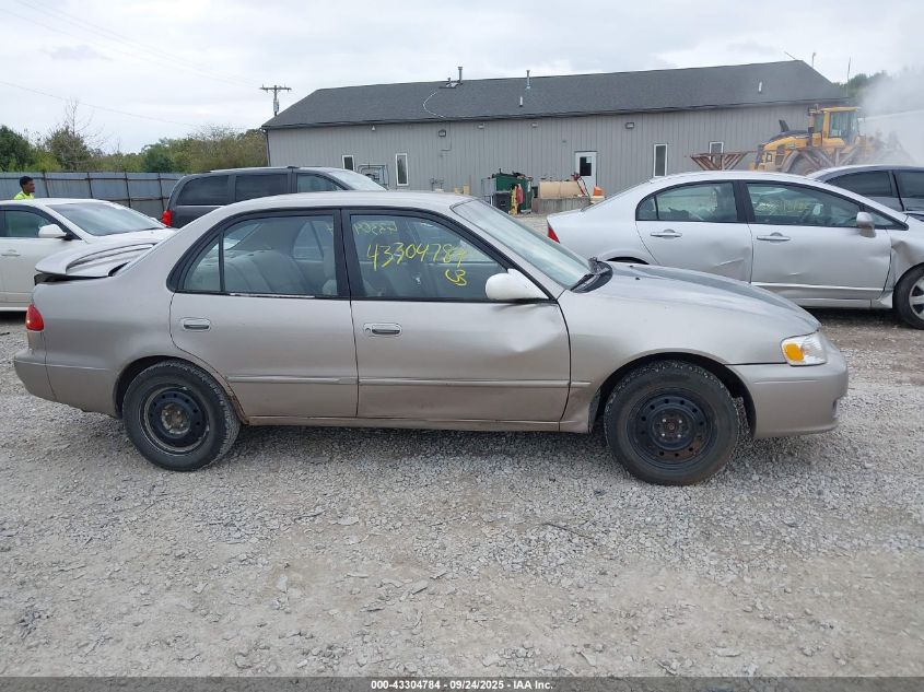 2002 Toyota Corolla Le VIN: 1NXBR12E52Z637910 Lot: 43304784