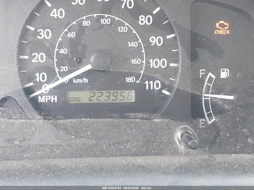 2002 Toyota Corolla Le VIN: 1NXBR12E52Z637910 Lot: 43304784