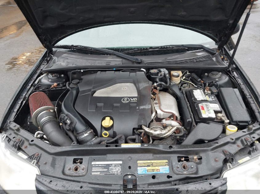 2006 Saab 9-3 Aero VIN: YS3FH41U161010804 Lot: 43304787