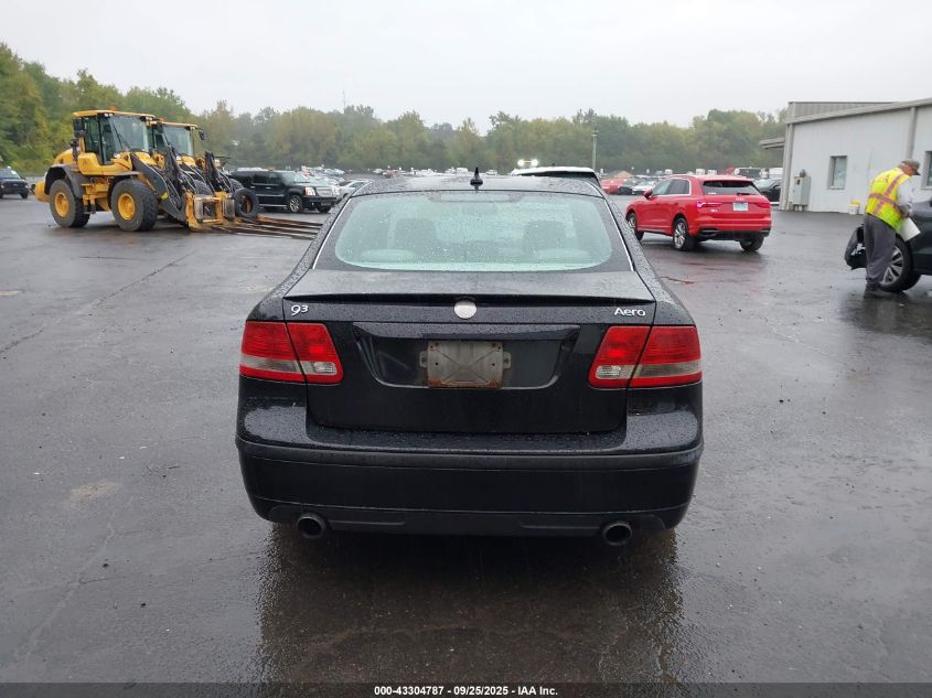 2006 Saab 9-3 Aero VIN: YS3FH41U161010804 Lot: 43304787