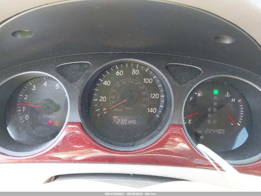 2003 Lexus Es 300 VIN: JTHBF30G836000138 Lot: 43304827