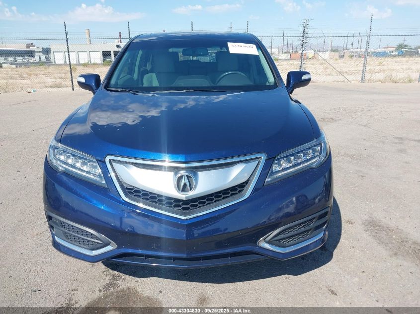 2017 Acura Rdx Technology Acurawatch Plus Packages/W/Technology Package VIN: 5J8TB3H5XHL011107 Lot: 43304830
