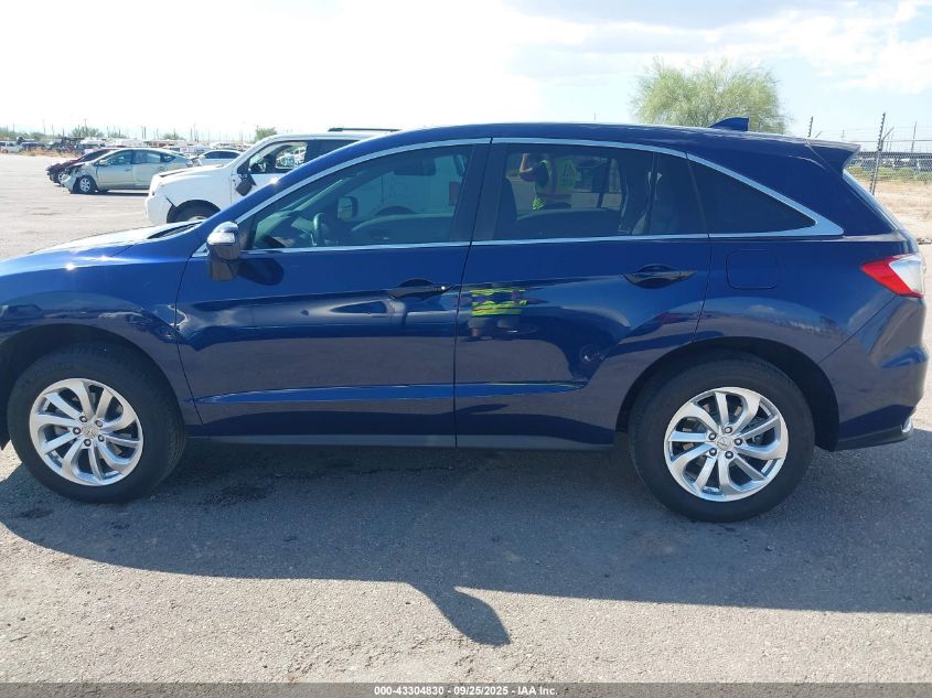 2017 Acura Rdx Technology Acurawatch Plus Packages/W/Technology Package VIN: 5J8TB3H5XHL011107 Lot: 43304830