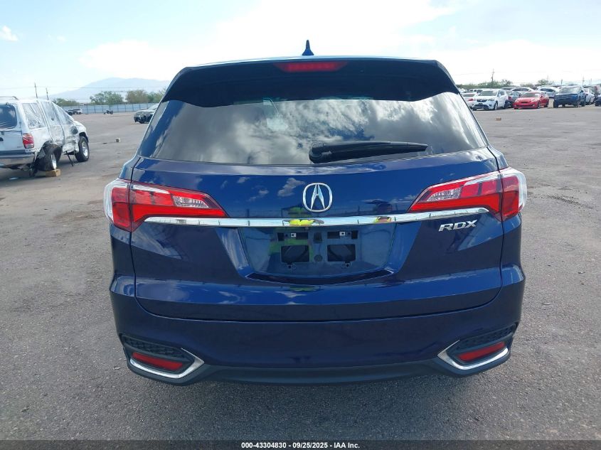 2017 Acura Rdx Technology Acurawatch Plus Packages/W/Technology Package VIN: 5J8TB3H5XHL011107 Lot: 43304830