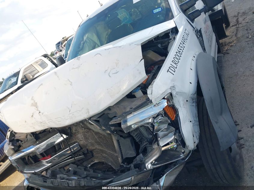 2021 Ford F-550 Chassis Xl VIN: 1FDUF5GN3MDA02155 Lot: 43304836