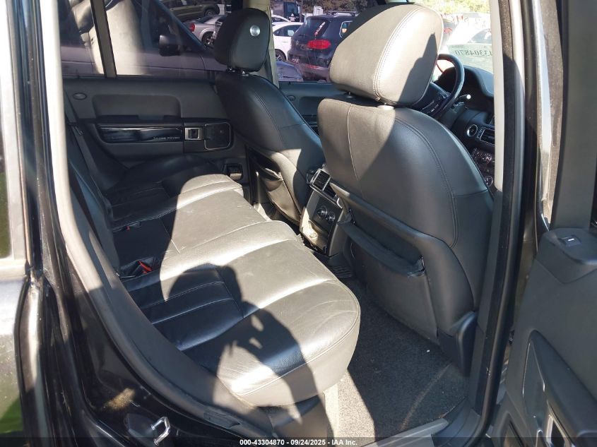 2012 Land Rover Range Rover Hse VIN: SALME1D42CA393349 Lot: 43304870